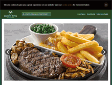 Tablet Screenshot of flaminggrillpubs.com